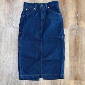 Levi's Indigo Denim Skirt